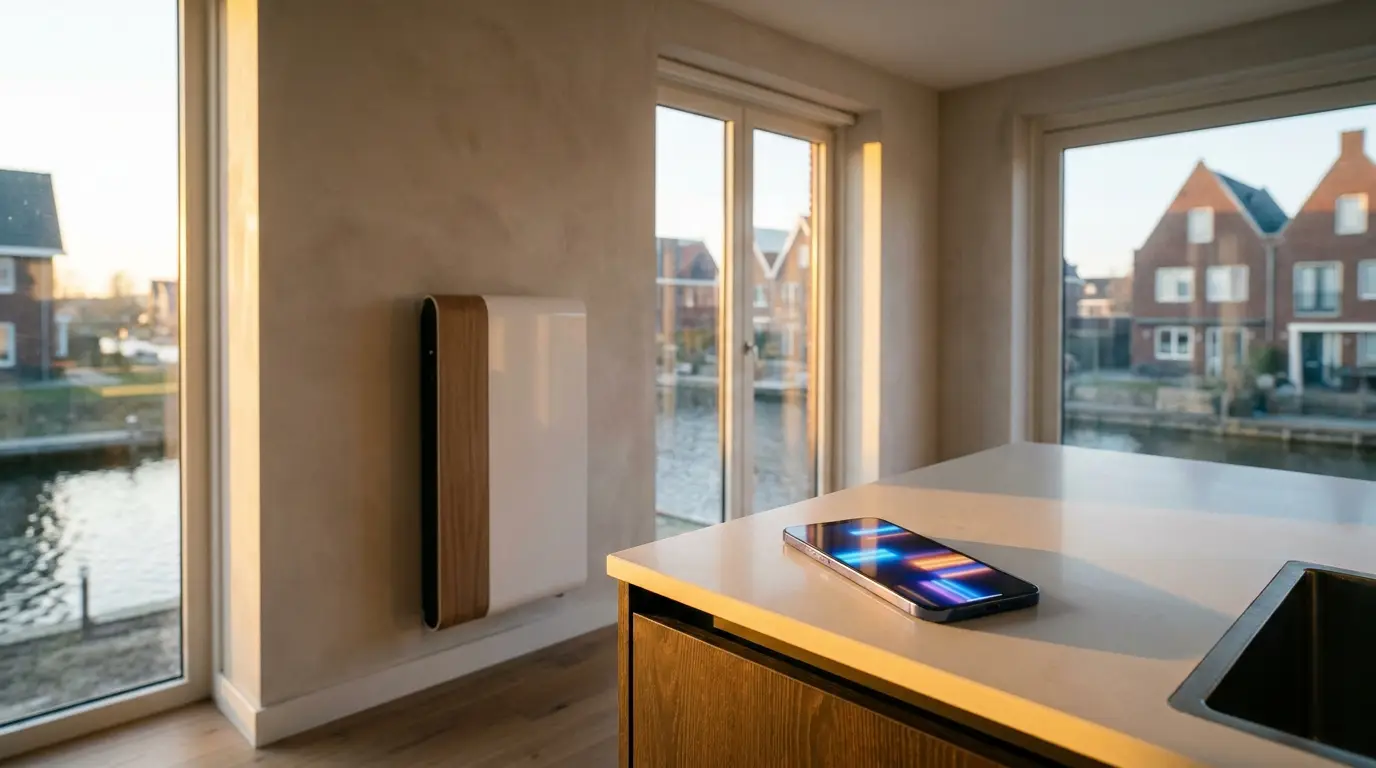 Thuisbatterij met dynamische energieprijzen