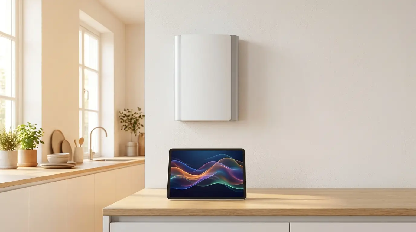 Thuisbatterij met dynamisch energiecontract