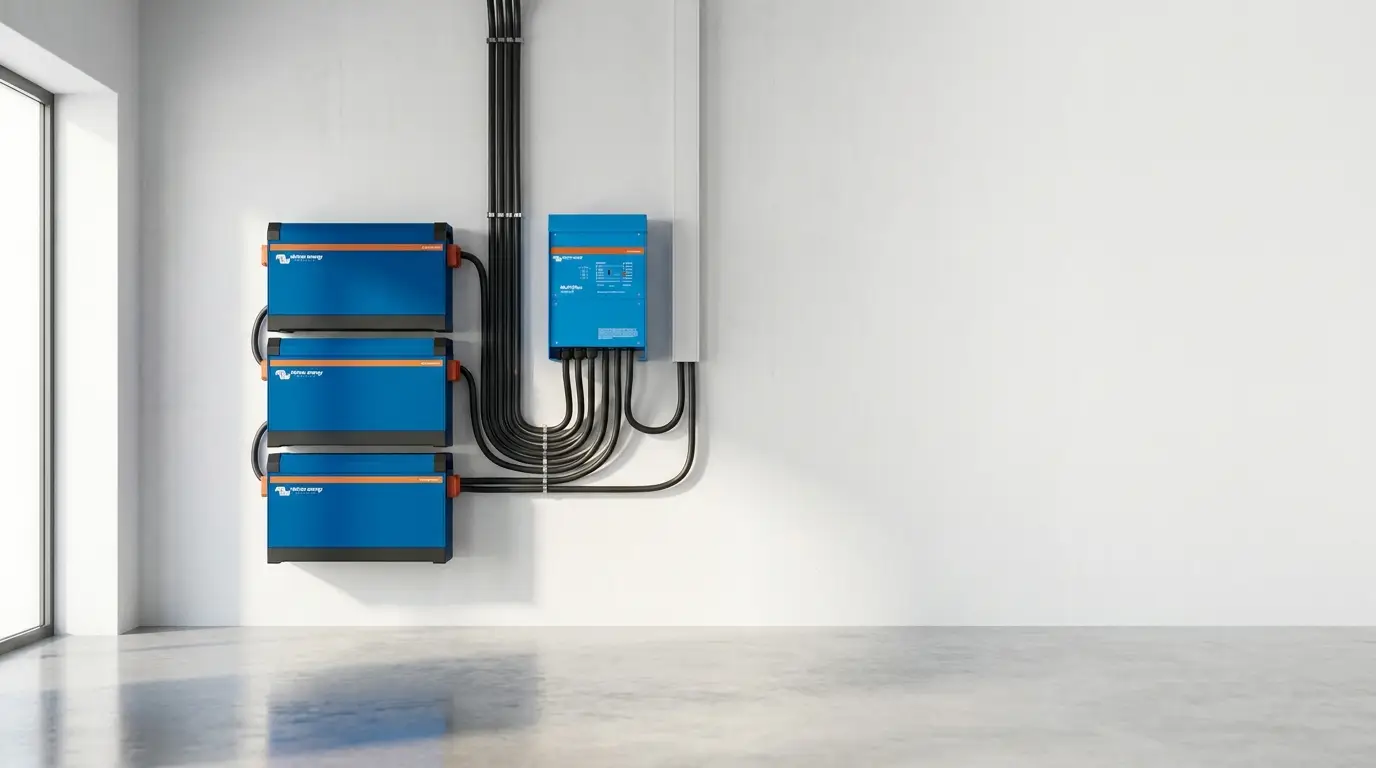 Victron Energy thuisbatterij systeem