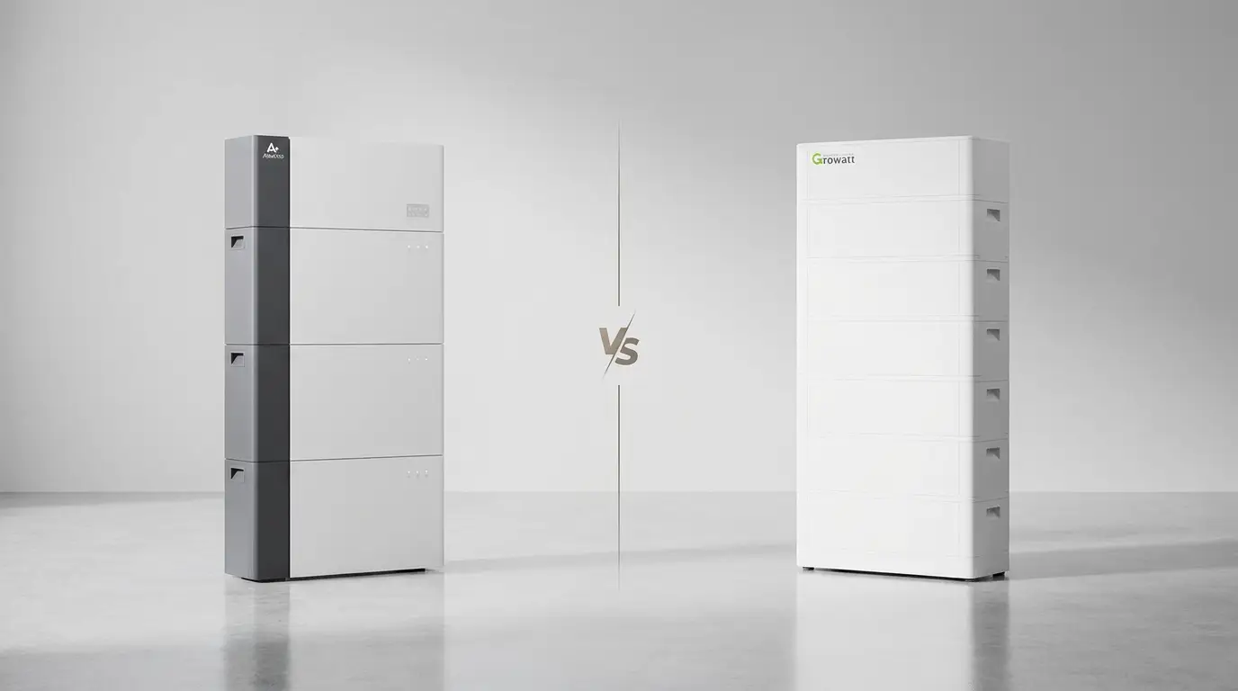 Alpha ESS vs Growatt thuisbatterij vergelijking