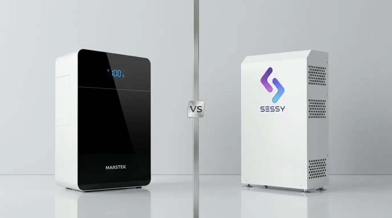 Marstek vs Sessy thuisbatterij vergelijking
